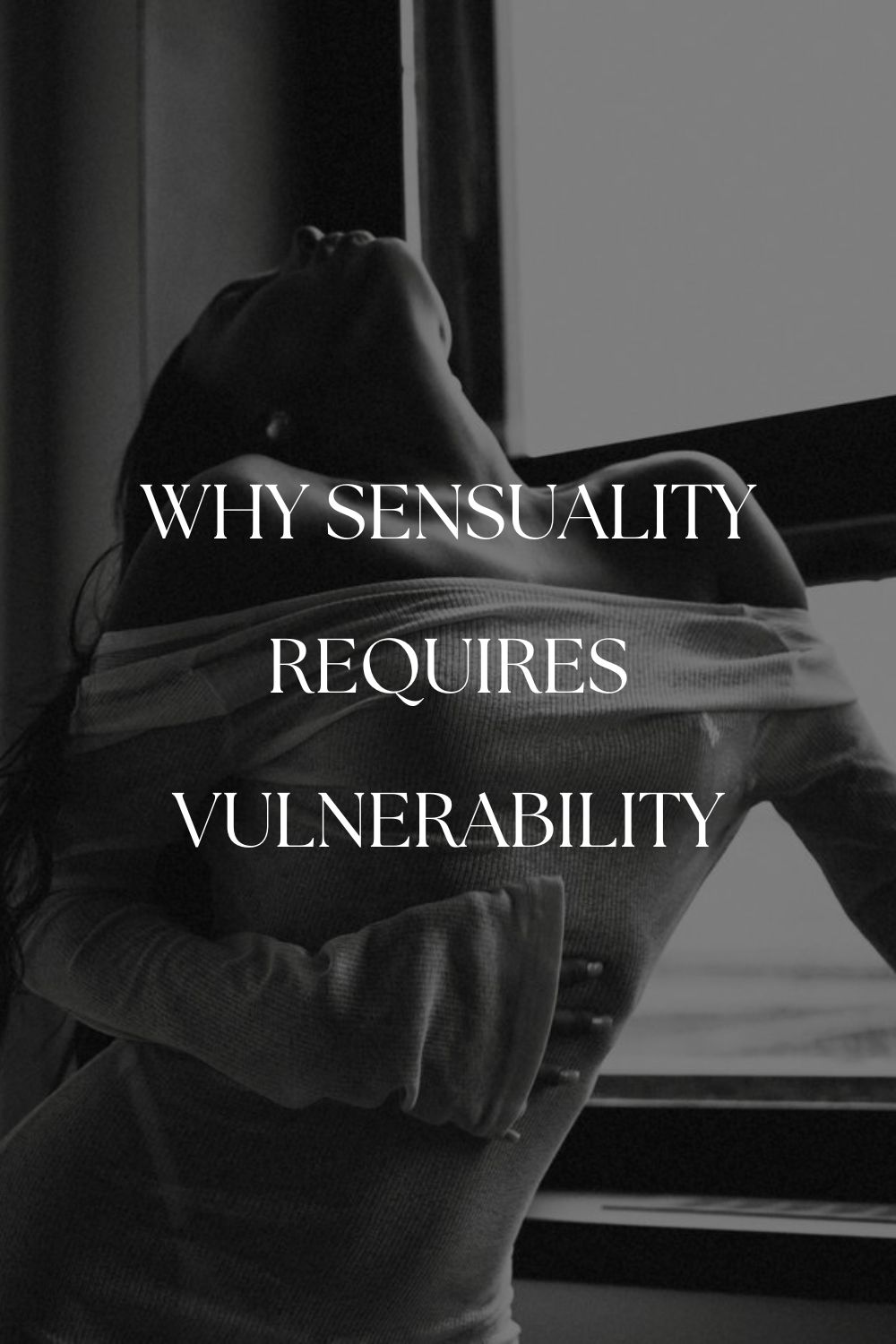 True sensuality begins the moment you stop performing and start feeling. Learn why vulnerability is the foundation of feminine embodiment, self-connection, and confidence. Maryland boudoir photographer, feminine embodiment, sensuality, self-love, confidence, boudoir photography.